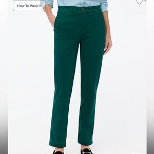 J. Crew Factory Highrise girlfriend chino pant